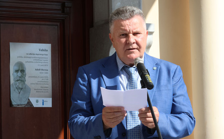 Odkritje kipa dr. Adolfa Obreze 04 Foto Ljubo Vukelič